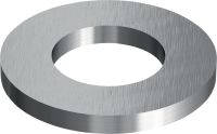 Rostfritt stål (A2) planbricka ISO 7089 Rostfritt stål (A2) planbricka liknande ISO 7089