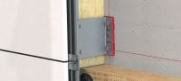 FOX VI L Konsol Mångsidig väggkonsol för montage av ventilerade fasadkonstruktioner Användningsområden 13