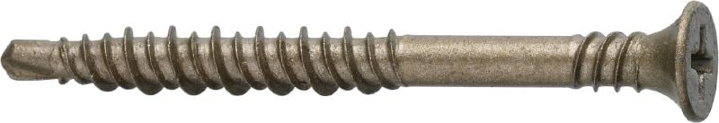 S-DD 10 C Utvändig universalskruv med borrspets Lös utvändig gipsskruv (belagd) – för montage av hårdgipsskiva på trä eller metall