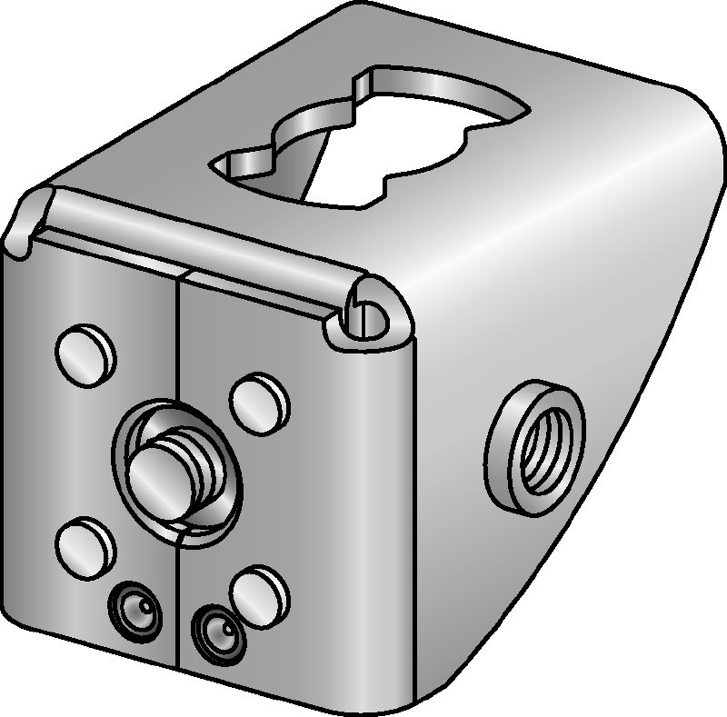 MQ3D förbindelser Förzinkade element för montering av 3D-konstruktioner på plats