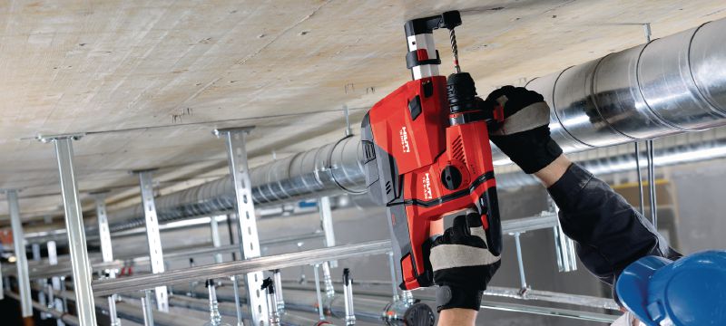TE-CX (SDS Plus) Hammarborr, millimetermått Ultimat SDS plus (TE-CX) hammarborr för expanderhål i armerad betong (mm) Användningsområden 1
