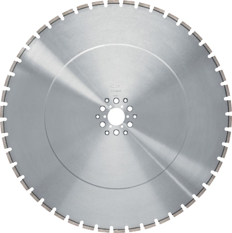 SPX MCL Equidist väggsågklinga (60HY: passar på Hilti, Husqvarna®, Tyrolit®) Väggsågsklinga Life, optimal för väggsågar över 15kW, hybrid-hålbild 60HYStandard/Slätsågning 60/110+130